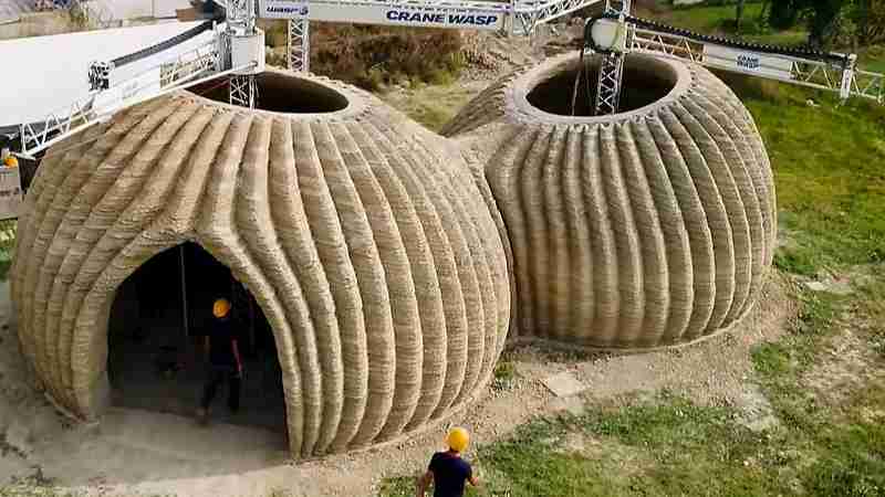 Eco sustainable 3D printed house " Tecla", tags: stampa - CC BY-SA
